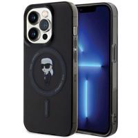 Pouzdro Karl Lagerfeld IML Ikonik MagSafe pro iPhone 14 Pro - černé