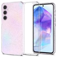 Pouzdro Spigen Liquid Crystal pro Samsung Galaxy A55 5G - průhledný brokát 8809971224512