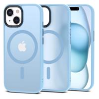 Pouzdro Tech-Protect MagMat MagSafe pro iPhone 15 - matně modré