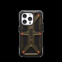 Pouzdro UAG Monarch pro iPhone 15 Pro - kevlarově zelené 11427811397B