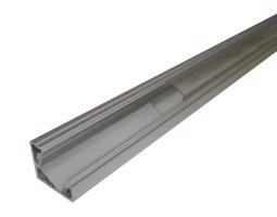 PREMIUMLUX Hliníkový profil MiniLUX 30/60° 1m pro LED pásky, hliník LUX00173