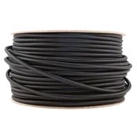 PREMIUMLUX Kabel PREMIUM 2 žilový černý 2x0,75mm2 przewód w oplocie - 1m x