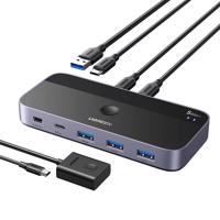 Přepínač USB 3.0 / Switch 2x4 Ugreen CM687 071160