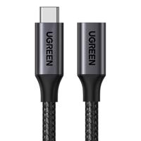Prodlužovací kabel USB 3.2 Ugreen US372 USB-C samec na USB-C Gen 2 samice 0,5 m (černý) 071145