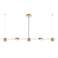 Rea LED závěsné stropní svítidlo APP929-5CP zlaté OSW-07008