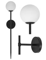 Rea Moderní svítidlo Sconce černá 75cm APP579-1W OSW-08758