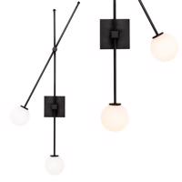 Rea Nástěnné svítidlo APP1595-2W black OSW-05680