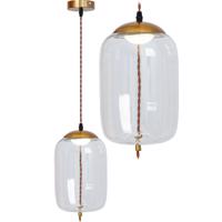 Rea Svítidlo LED stropní závěsné sklo APP444-CP OSW-00575