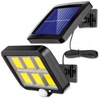 Reflektor solární LED zahradní 6500K IP65 pohybové čidlo DECRO LUMILED LUMSOL3055