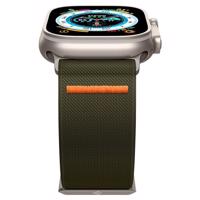 Řemínek Spigen Fit Lite Ultra pro Apple Watch 4 / 5 / 6 / 7 / 8 / SE / Ultra (42/44/45/49 mm) - zelený 8809896743389