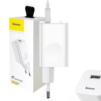 Rychlonabíječka Baseus, USB, QC 3.0, 24 W (bílá) 015905 015905