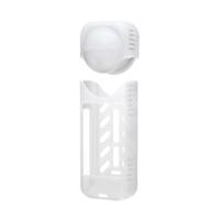 Silikonové pouzdro + kryt objektivu Sunnylife pro Insta360 X4 (bílé)