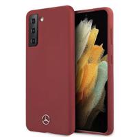 Silikonové pouzdro Mercedes Line pro Samsung Galaxy S21+ - červené CG Mobile 3700740497906