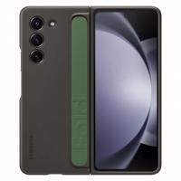 Silikonové pouzdro pro Samsung Galaxy Z Fold 5 se stojánkem a řemínkem - černé 8806095062617