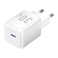 Síťová nabíječka Vention FEZB0-EU USB-C GaN (30 W) (bílá)