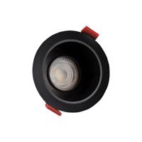 SPECTRUMLED FIALE COMFORT ANTI - GLARE GU10 250V IP20 FI85X50MM Černá ROUND, REFLECTOR BLACK, ADJUSTABLE SLIP001019