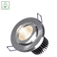 SPECTRUMLED FIALE II 6W COB 38DEG 230V Neutrální bílá LED SPOT BRUSHED Hliník RING SLI021030NW