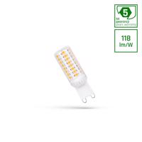 SPECTRUMLED LED G9 230V 4.2W Neutrální bílá SMD 5Y WARRANTY PREMIUM SPECTRUM