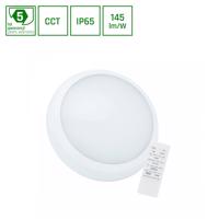 SPECTRUMLED NYMPHEA CITY PRO 2 18/24W CCT 230V 120DEG IP65 IK08 FI320X80MM Bílá ROUND, SENSOR + REMOTE, 5Y WARRANTY SLI031039CCT_PW_SENSOR