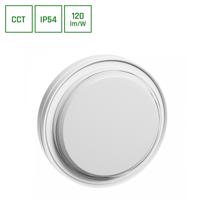 SPECTRUMLED PASTILO 15W CCT 230V 120DEG IP54 IK10 221x47mm Bílá ROUND