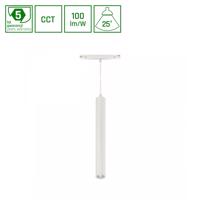 SPECTRUMLED SYSTEM SHIFT CCT- HANGIT SUSPENDED TRACK LIGHT 40X297 (900MM CABLE) 12W 25DEG Bílá CCT SWITCH 5Y WARRANTY
