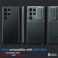 Spigen Pouzdro Caseology Parallax pro Samsung Galaxy S24 Ultra - tmavě zelené 8809971221993