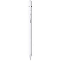 Stylus Baseus Smooth Writing 2 s aktivním hrotem pro iPad + USB-A - Lightning kabel a náhradní hrot - bílý 6932172637583