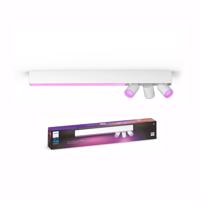 Svítidlo stropní LED Reflektor SPOT Centris Bílý 3x5,7W CCT RGB multikolor Philips HUE Bluetooth Zigbee PHUE7190