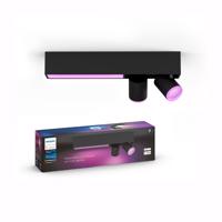 Svítidlo stropní LED Reflektor SPOT Centris černá 2x5,7W CCT RGB multikolor Philips HUE Bluetooth Zigbee PHUE7180