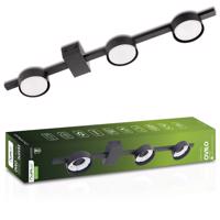 Svítidlo stropní OVILO Podhledové bodové svítidlo halogenová LED 3x GX53 Spot Svítidlo Reflektor nástěnný LUMILED