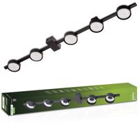 Svítidlo stropní OVILO Podhledové bodové svítidlo halogenová LED 5x GX53 Spot Svítidlo Reflektor nástěnný LUMILED