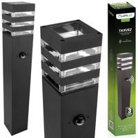Svítidlo zahradní Sloupek externí Stojący E27 12W LED čidlo Pohybu TAXUS 2 60cm LUMILED LUMOGR0767