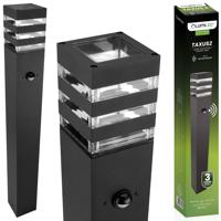 Svítidlo zahradní Sloupek externí Stojący E27 12W LED čidlo Pohybu TAXUS 2 80cm LUMILED LUMOGR0771