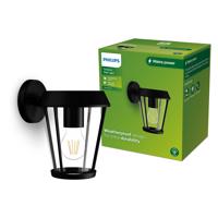 Svítidlo zahradní Svítidlo fasádní externí LATARNIA E27 IP44 černá Sunera Philips PHIOGR3406