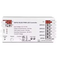 Tuya Inteligentní LED 5v1 PWM 10A 12-24V ESP32 Series GL WiFi WLED Controller