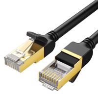 Ugreen kabel Ethernet patchcord RJ45 Cat 7 STP LAN 10Gbps 2m černý (11269) 6957303882694