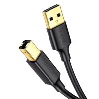 Ugreen Kabel pro tiskárny USB typu B (samec) - USB 2.0 (samec) 480 Mb/s 1,5 m černý (US135 10350) 6957303800452