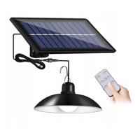 Závěsné solární svítidlo LED 4000K IP44 + Ovladač HELIA LUMILED LUMSOL3035